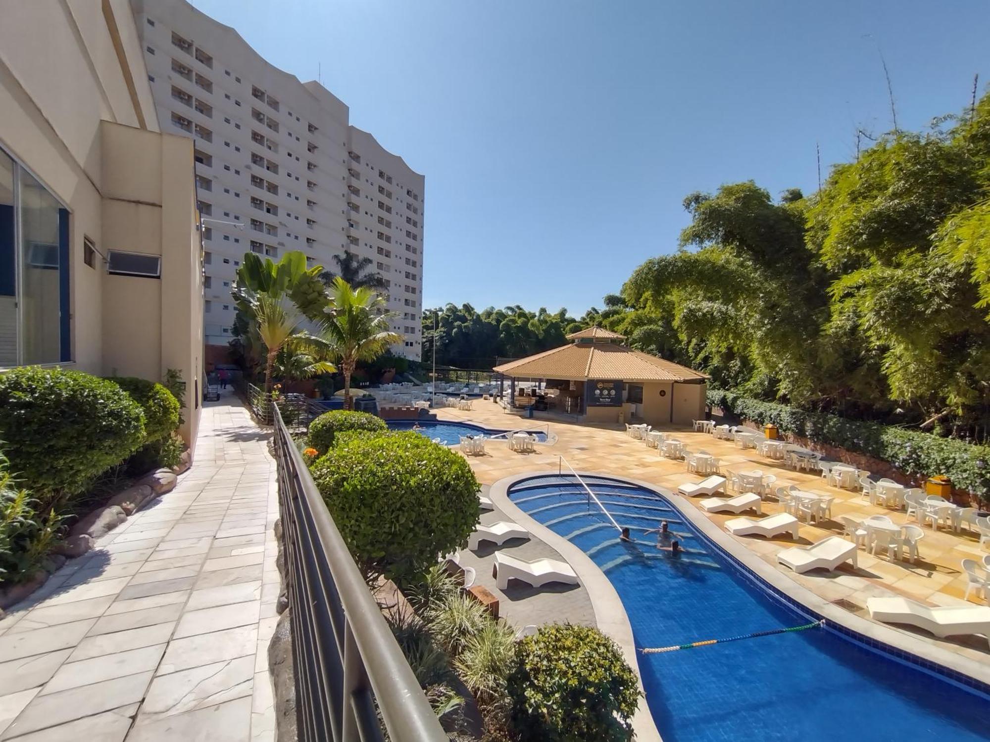 Golden Dolphin Grande Hotel Caldas Novas - Achei Ferias - Com Roupa De Cama Exterior photo